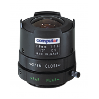 (discontinued) 1/3" 2.6mm F1.6 Monofocal, Manual Iris (CS Mount)